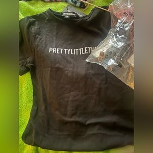 Black pretty little thing bodysuit